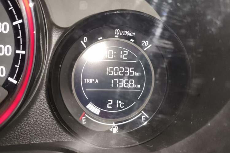Used Honda XR-V 2017 1.5L LXi CVT Classic Edition Odometer Close Up