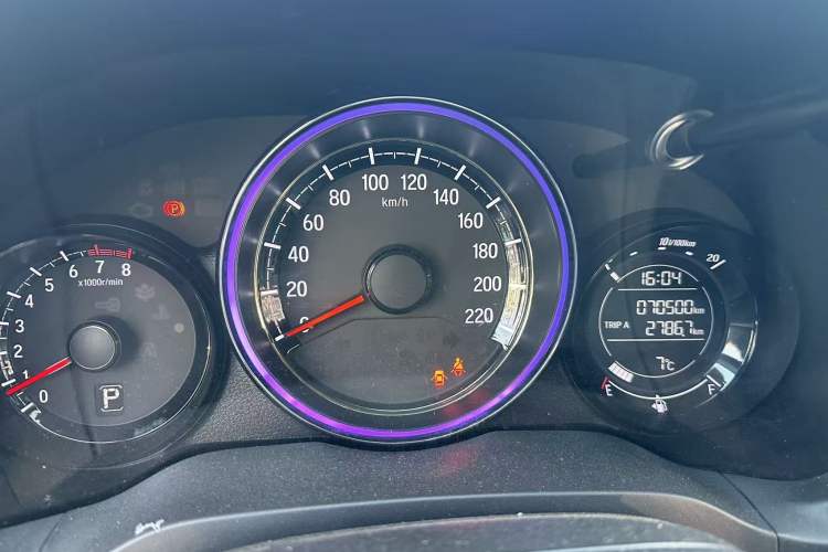 Used Honda XR-V 2017 1.8L EXi CVT Comfort Version Odometer Close Up