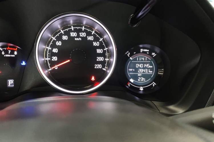 Used Honda XR-V 2017 1.8L EXi CVT Comfort Version Odometer Close Up