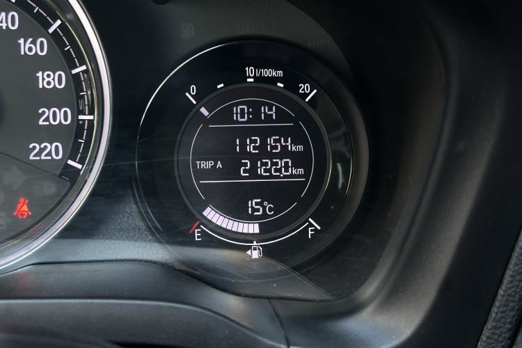 Used Honda XR-V 2017 1.8L EXi CVT Comfort Version Odometer Close Up