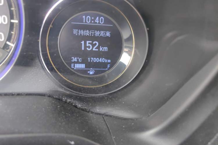 Used Honda XR-V 2017 1.8L VTi CVT Luxury Edition Odometer Close Up