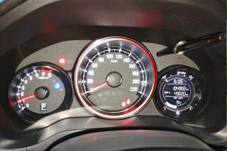 Used Honda XR-V 2017 1.8L EXi CVT Comfort Version Odometer Close Up