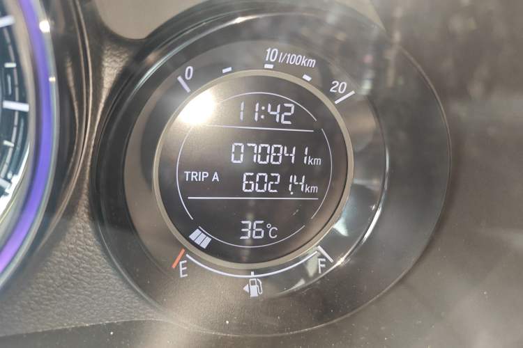 Used Honda XR-V 2017 1.8L EXi CVT Comfort Version Odometer Close Up