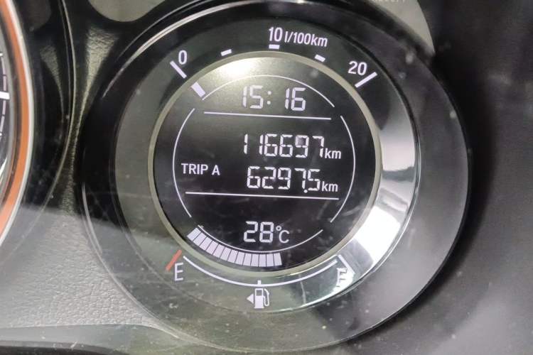 Used Honda XR-V 2017 1.8L EXi CVT Comfort Version Odometer Close Up