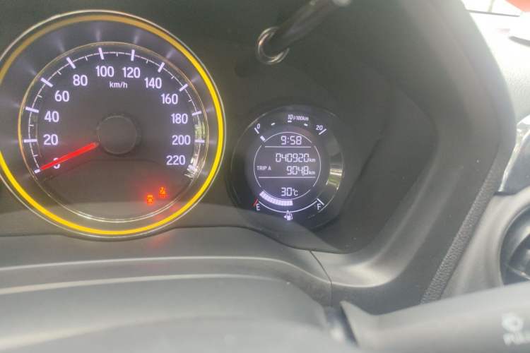 Used Honda XR-V 2017 1.8L EXi CVT Comfort Version Odometer Close Up