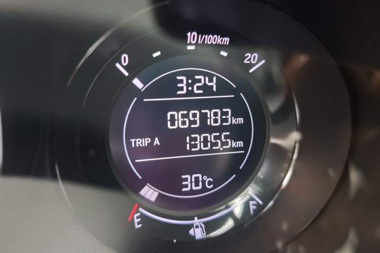 Used Honda XR-V 2017 1.5L LXi CVT Classic Edition Odometer Close Up
