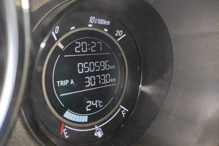 Used Honda XR-V 2017 1.8L EXi CVT Comfort Version Odometer Close Up
