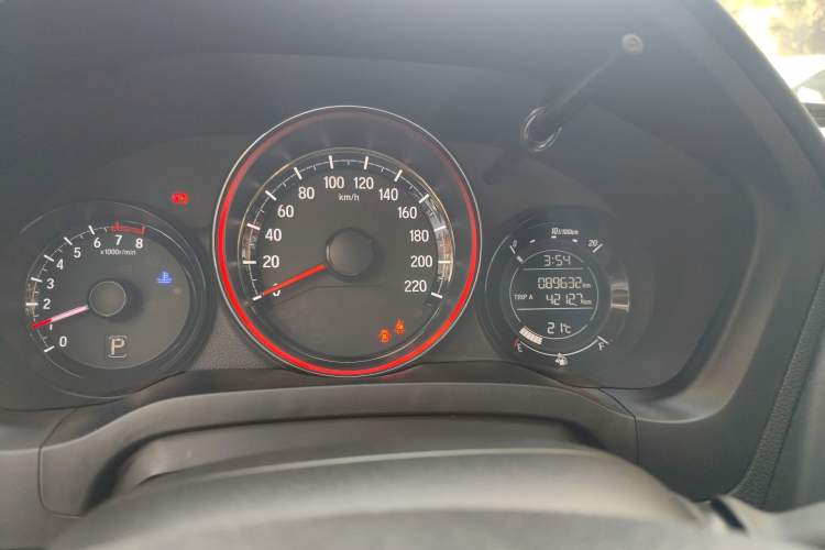Used Honda XR-V 2017 1.8L EXi CVT Comfort Version Odometer Close Up