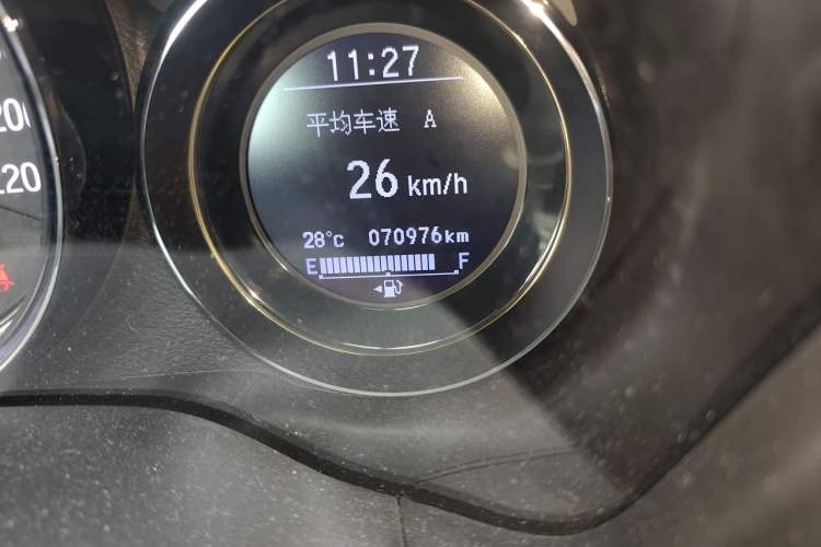 Used Honda XR-V 2017 1.8L VTi CVT Luxury Edition Odometer Close Up