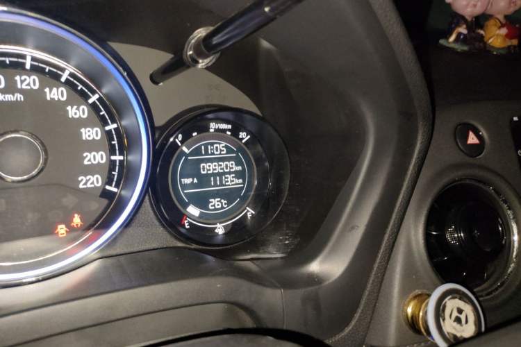 Used Honda XR-V 2017 1.5L LXi CVT Classic Edition Odometer Close Up