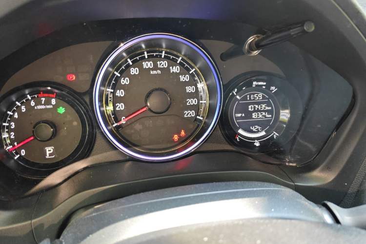 Used Honda XR-V 2017 1.8L EXi CVT Comfort Version Odometer Close Up