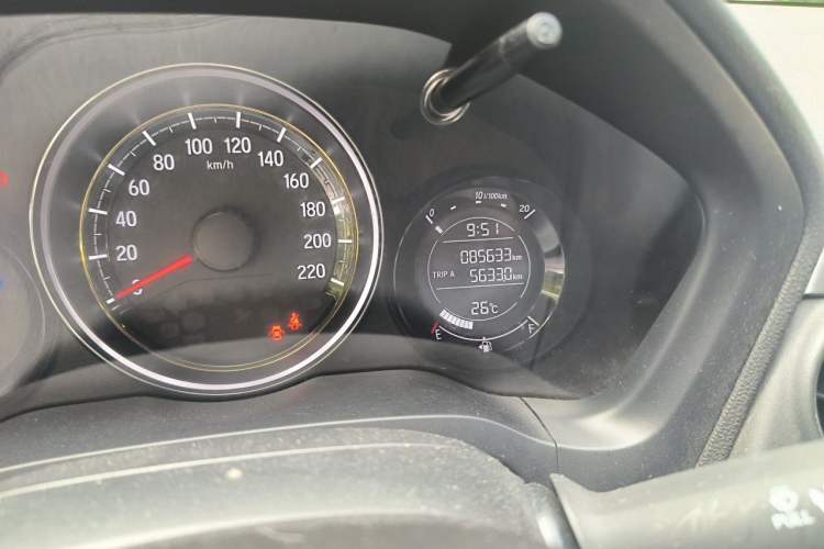 Used Honda XR-V 2017 1.8L EXi CVT Comfort Version Odometer Close Up