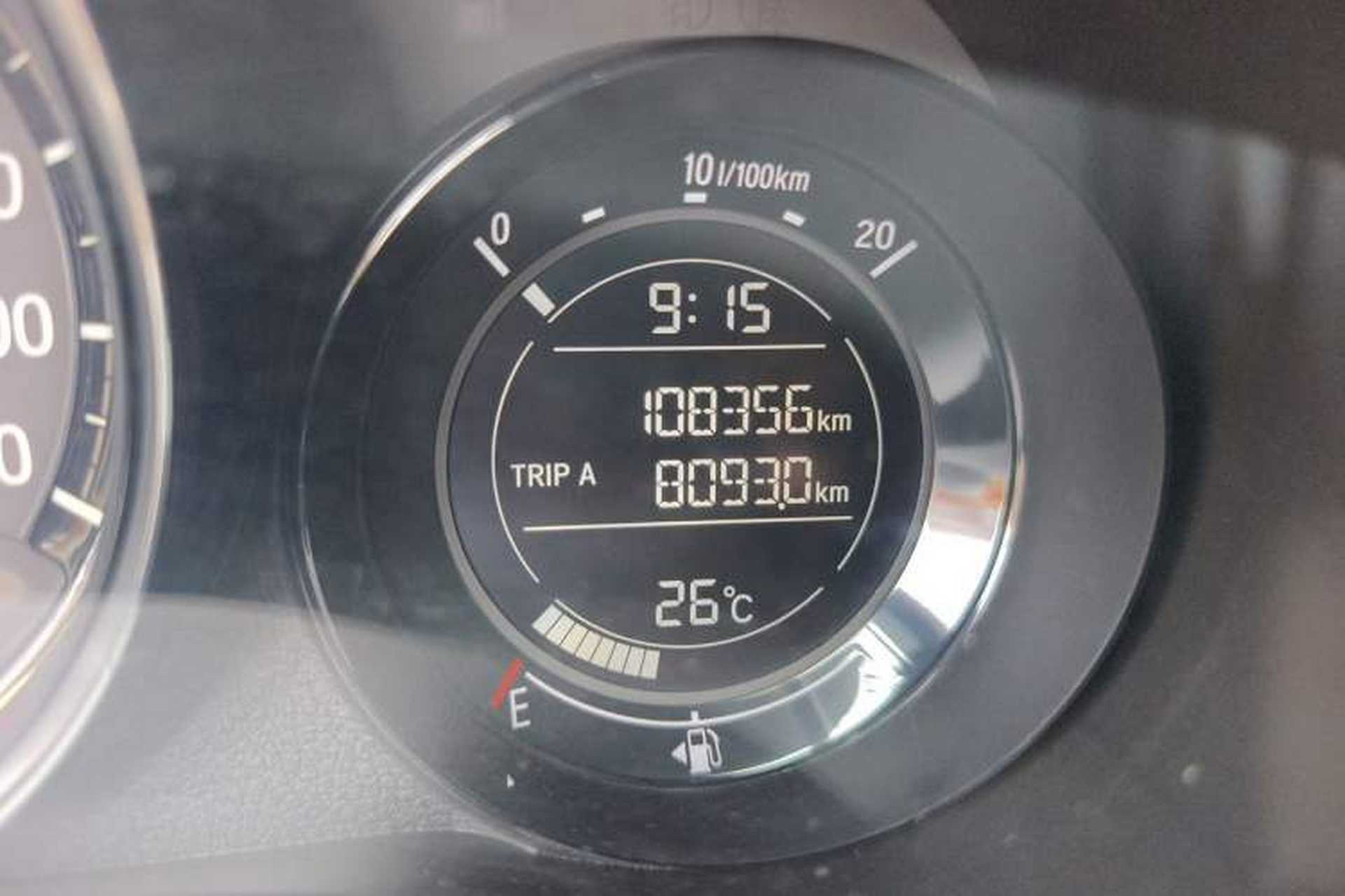 Used Honda XR-V 2017 1.5L LXi CVT Classic Edition Odometer Close Up