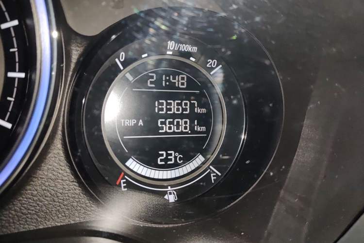Used Honda XR-V 2017 1.5L LXi CVT Classic Edition Odometer Close Up