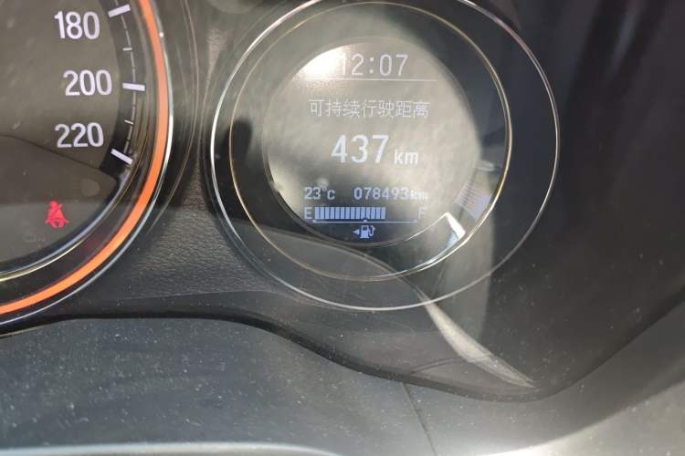 Used Honda XR-V 2017 1.8L VTi CVT Luxury Edition Odometer Close Up