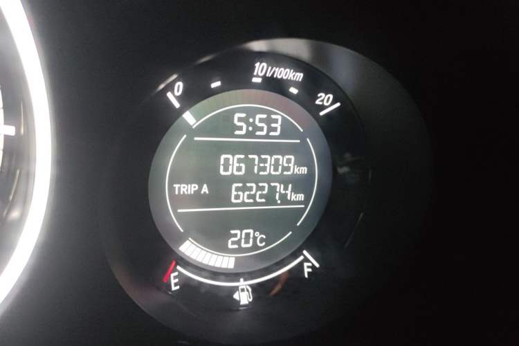 Used Honda XR-V 2017 1.8L EXi CVT Comfort Version Odometer Close Up