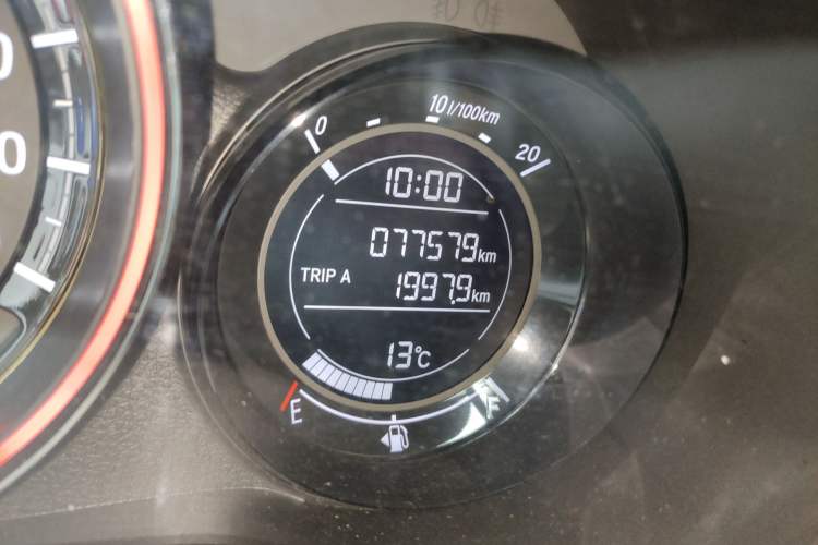 Used Honda XR-V 2017 1.5L LXi CVT Classic Edition Odometer Close Up