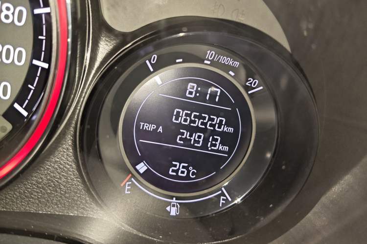 Used Honda XR-V 2017 1.8L EXi CVT Comfort Version Odometer Close Up