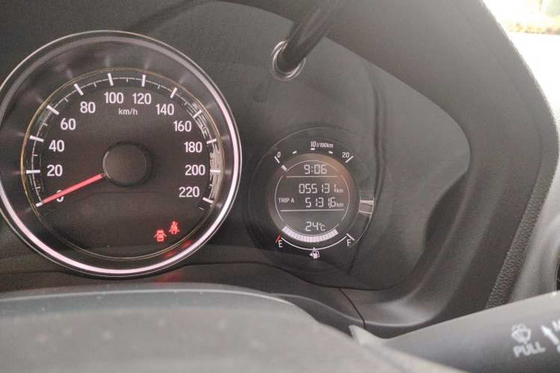 Used Honda XR-V 2017 1.8L EXi CVT Comfort Version Odometer Close Up