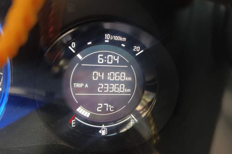 Used Honda XR-V 2017 1.8L EXi CVT Comfort Version Odometer Close Up