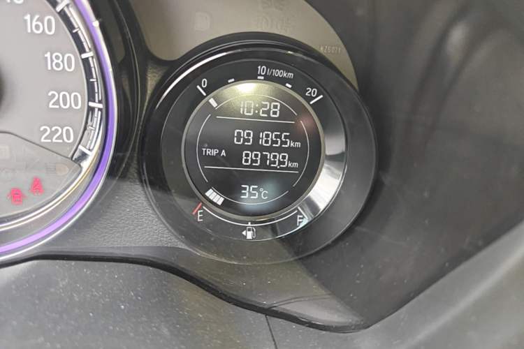 Used Honda XR-V 2017 1.8L EXi CVT Comfort Version Odometer Close Up