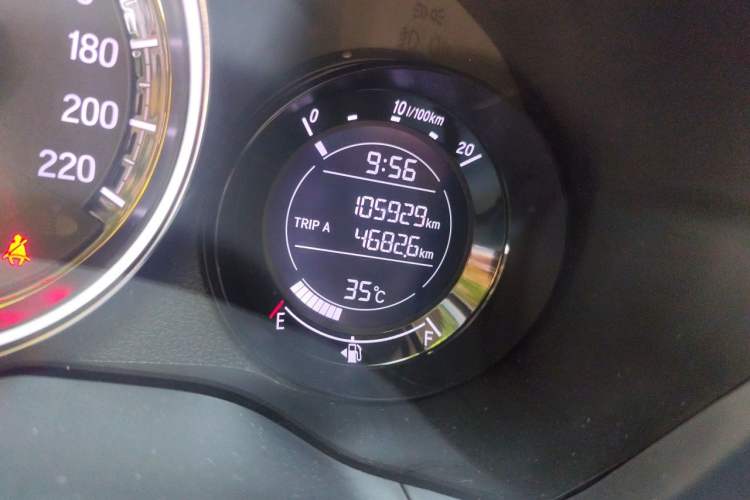 Used Honda XR-V 2017 1.5L LXi CVT Classic Edition Odometer Close Up