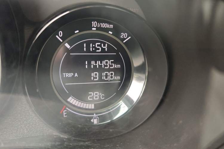 Used Honda XR-V 2017 1.8L EXi CVT Comfort Version Odometer Close Up