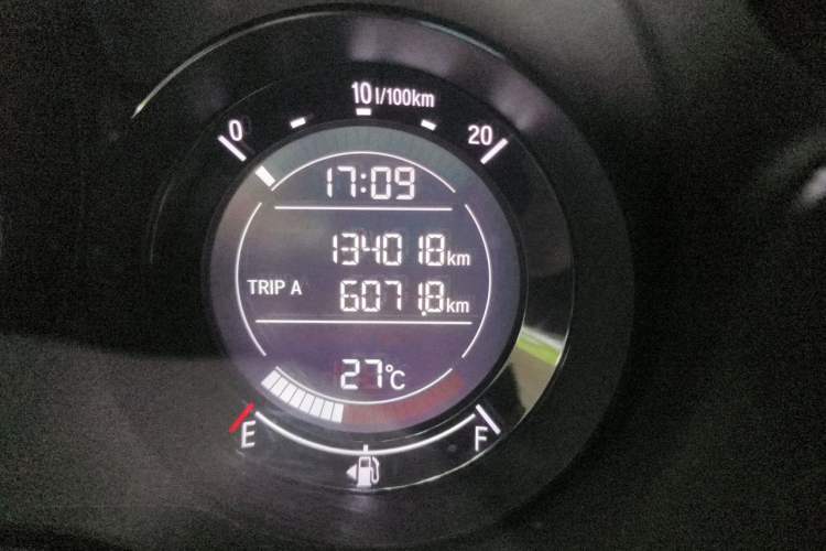 Used Honda XR-V 2017 1.5L LXi CVT Classic Edition Odometer Close Up