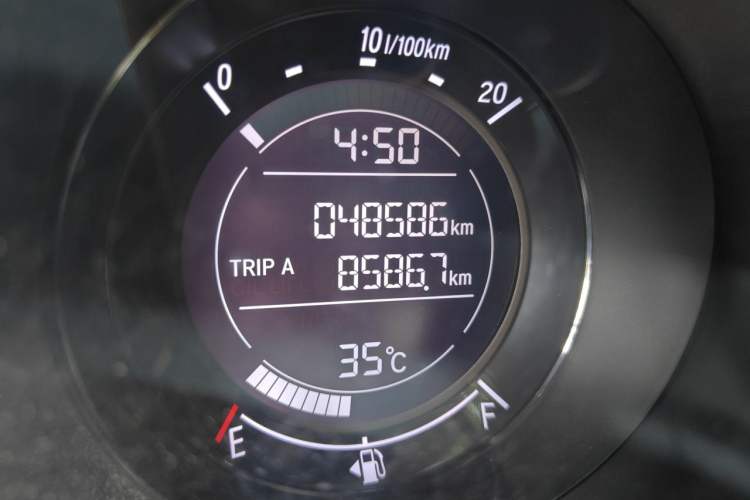 Used Honda XR-V 2017 1.5L LXi CVT Classic Edition Odometer Close Up