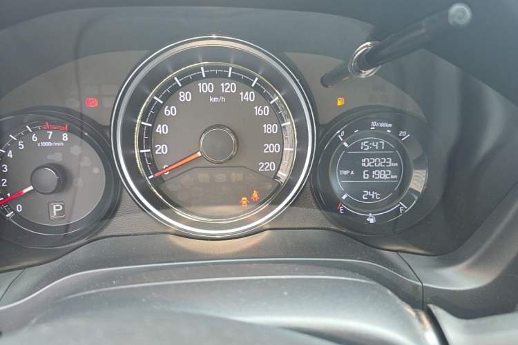 Used Honda XR-V 2017 1.8L EXi CVT Comfort Version Odometer Close Up