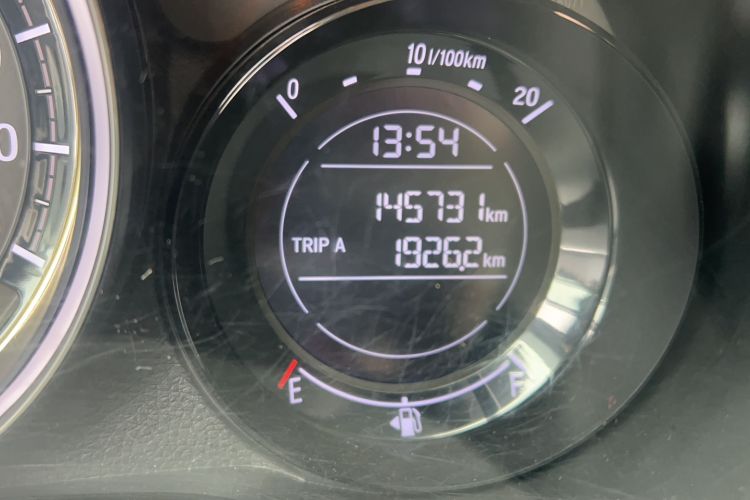Used Honda XR-V 2017 1.5L LXi CVT Classic Edition Odometer Close Up