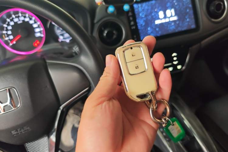 Used Honda XR-V 2019 220TURBO CVT Luxury Edition China VI Emission Standard Vehicle Key
