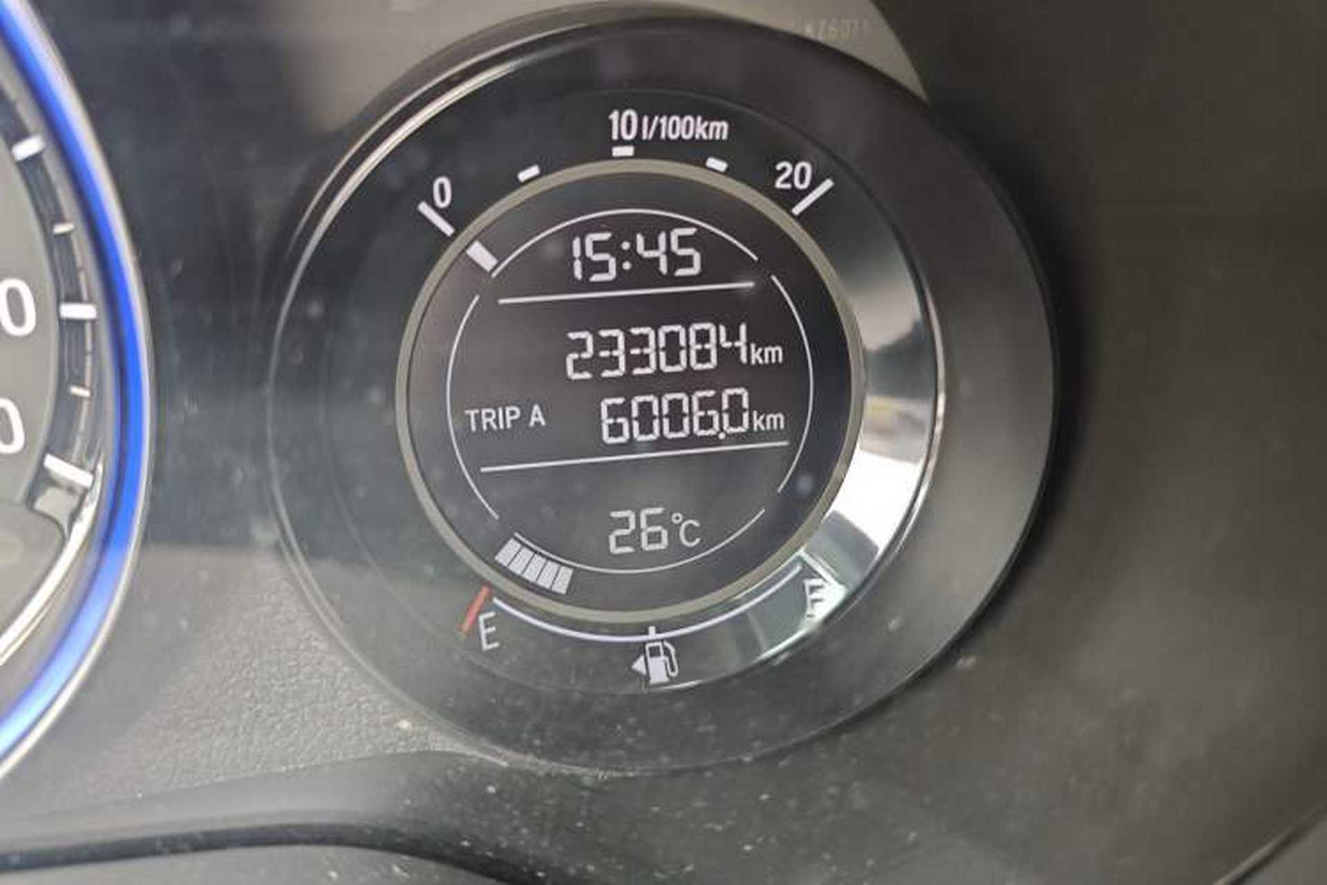 Used Honda XR-V 2019 220TURBO CVT Luxury Edition China VI Emission Standard Odometer Close Up