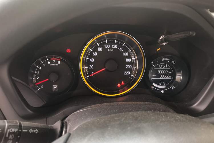 Used Honda XR-V 2019 220TURBO CVT Luxury Edition China V Emission Standard Instrument Cluster