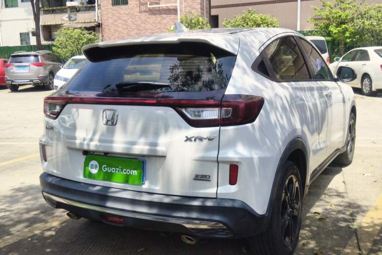 Used Honda XR-V 2019 220TURBO CVT Luxury Edition China V Emission Standard Rear Right 45 Deg