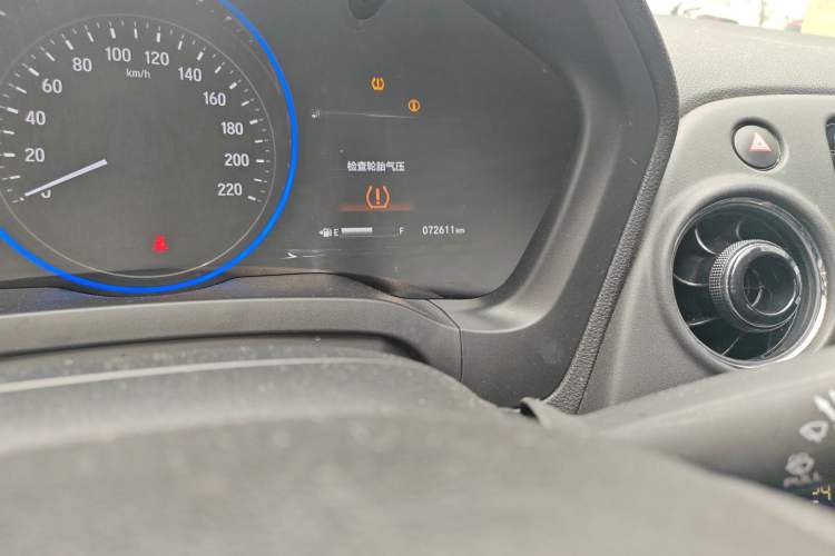 Used Honda XR-V 2019 220TURBO CVT Flagship Edition China VI Odometer Close Up