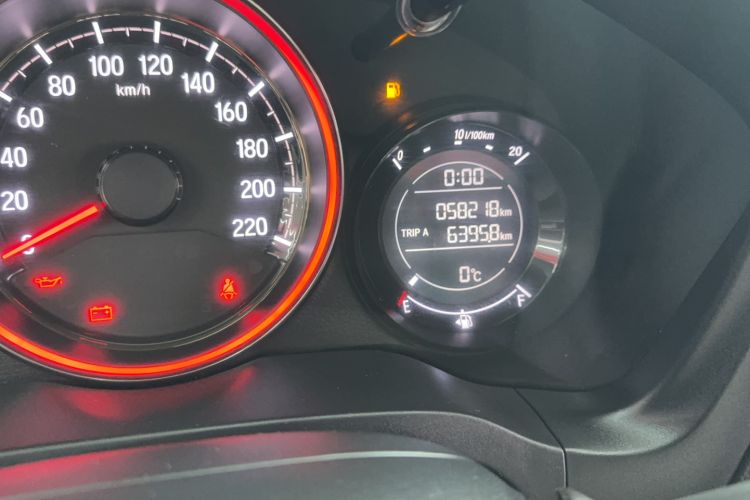Used Honda XR-V 2020 1.5L CVT Comfort Version Odometer Close Up