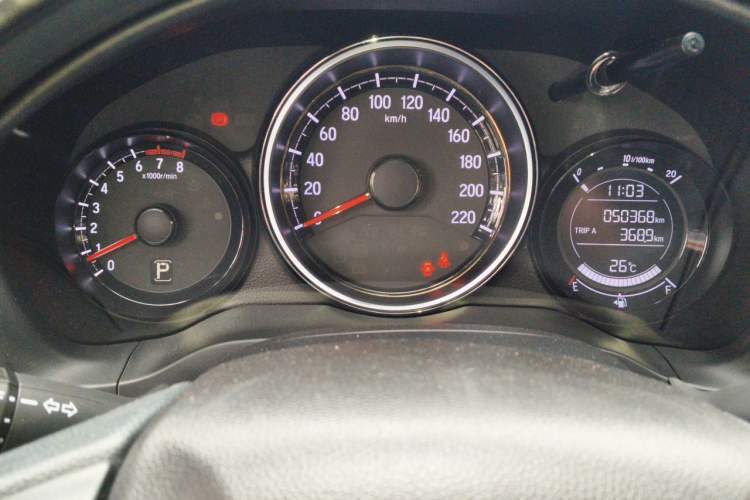Used Honda XR-V 2020 220TURBO CVT Luxury Edition Odometer Close Up