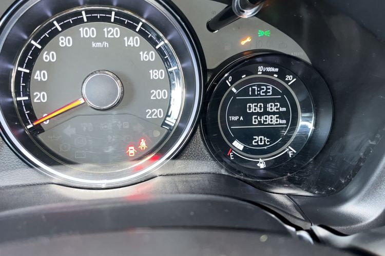Used Honda XR-V 2020 220TURBO CVT Luxury Edition Odometer Close Up