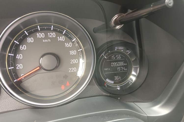 Used Honda XR-V 2020 220TURBO CVT Luxury Edition Odometer Close Up