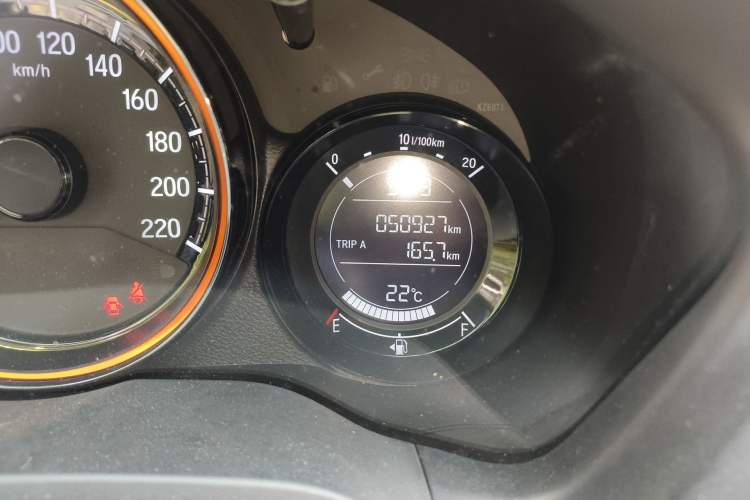 Used Honda XR-V 2020 220TURBO CVT Luxury Edition Odometer Close Up