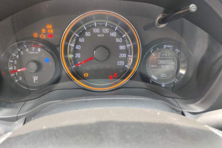 Used Honda XR-V 2020 1.5L CVT Comfort Version Odometer Close Up