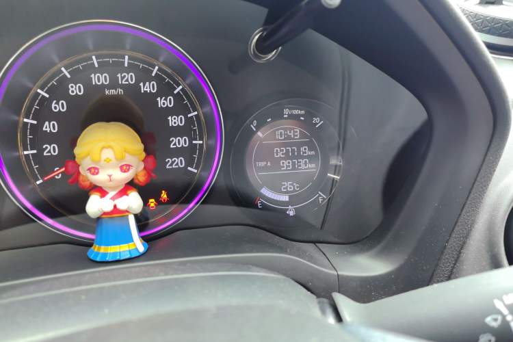 Used Honda XR-V 2020 1.5L CVT Classic Edition Odometer Close Up