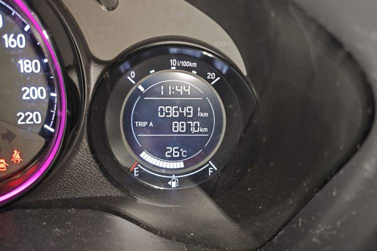 Used Honda XR-V 2020 1.5L CVT Comfort Version Odometer Close Up