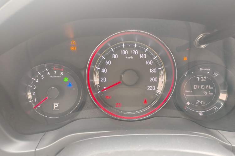 Used Honda XR-V 2020 1.5L CVT Comfort Version Odometer Close Up