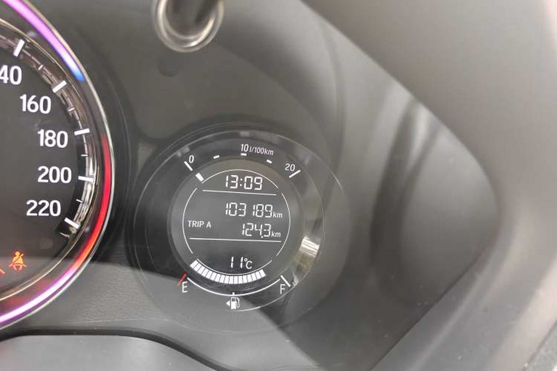 Used Honda XR-V 2020 1.5L CVT Comfort Version Odometer Close Up