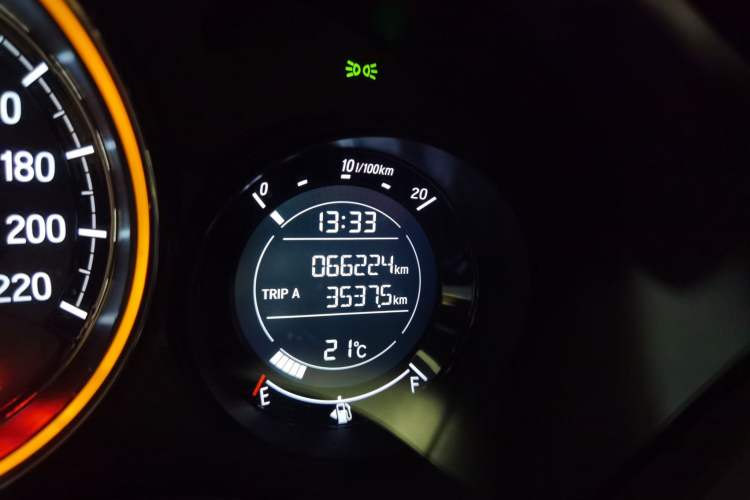 Used Honda XR-V 2020 220TURBO CVT Luxury Edition Odometer Close Up