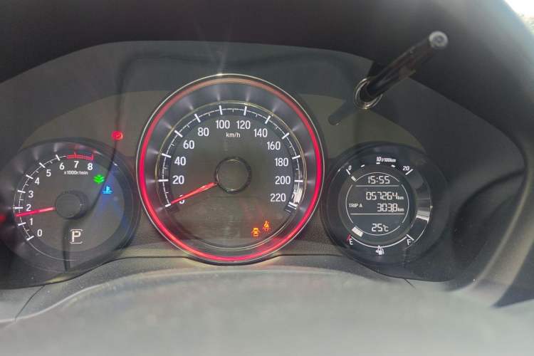 Used Honda XR-V 2020 220TURBO CVT Luxury Edition Odometer Close Up