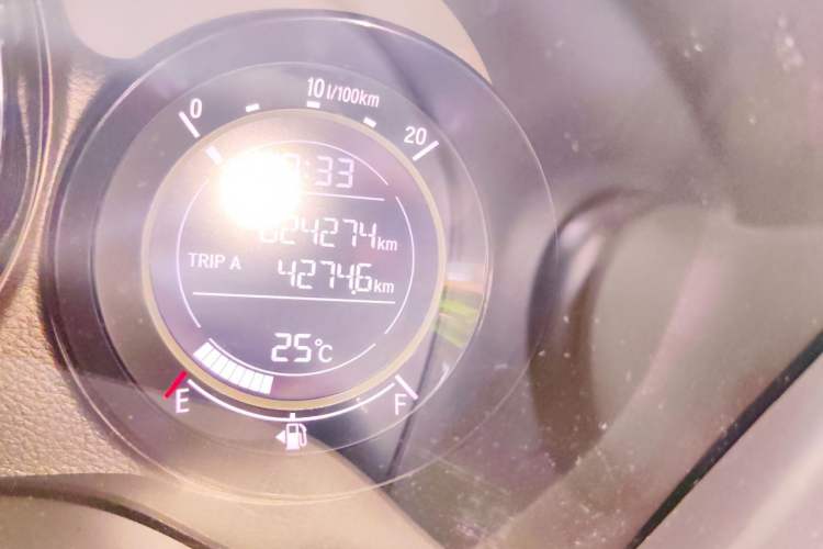 Used Honda XR-V 2020 220TURBO CVT Luxury Edition Odometer Close Up