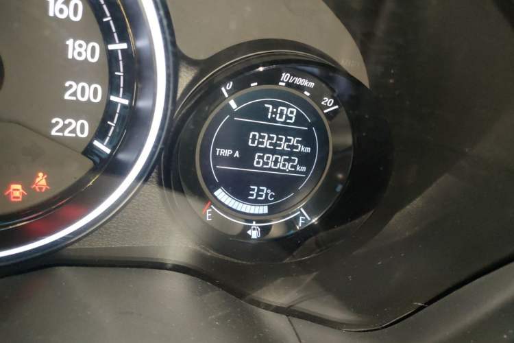 Used Honda XR-V 2020 1.5L CVT Comfort Version Odometer Close Up